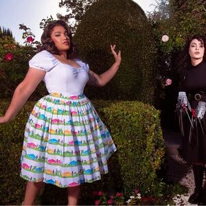 SOLD Vixen by Micheline Pitt Edward Scissorhands Topiary Skirt 2X